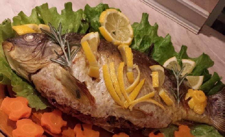 Пълнен шаран за Никулден | Рецепти за вкусни ястия
